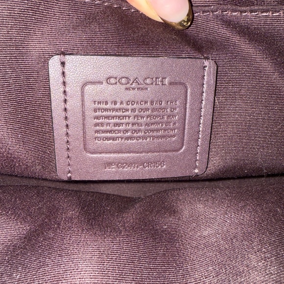 Leather Coach Georgia Satchel Bag - Picture 8 of 11